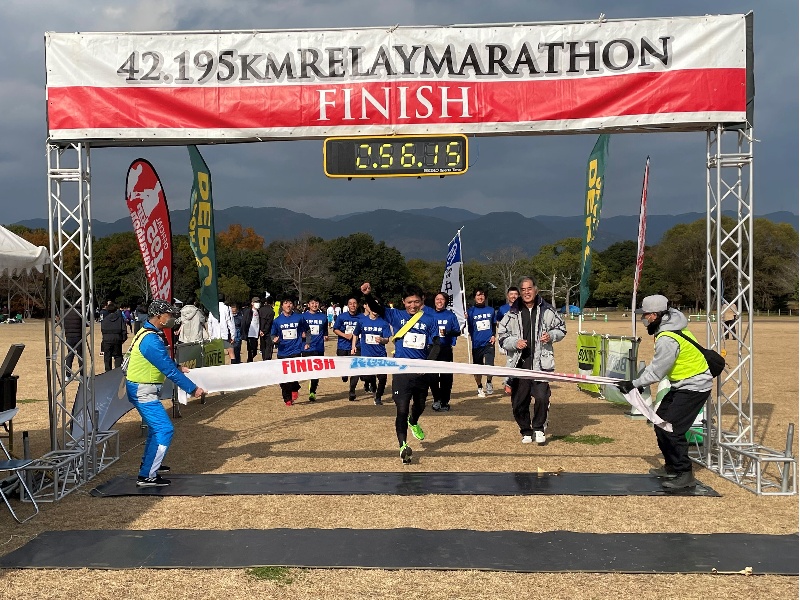 吉野ヶ里リレーマラソン 吉野ヶ里歴史公園で開催された リレーマラソン大会に今年も参加しました！の画像