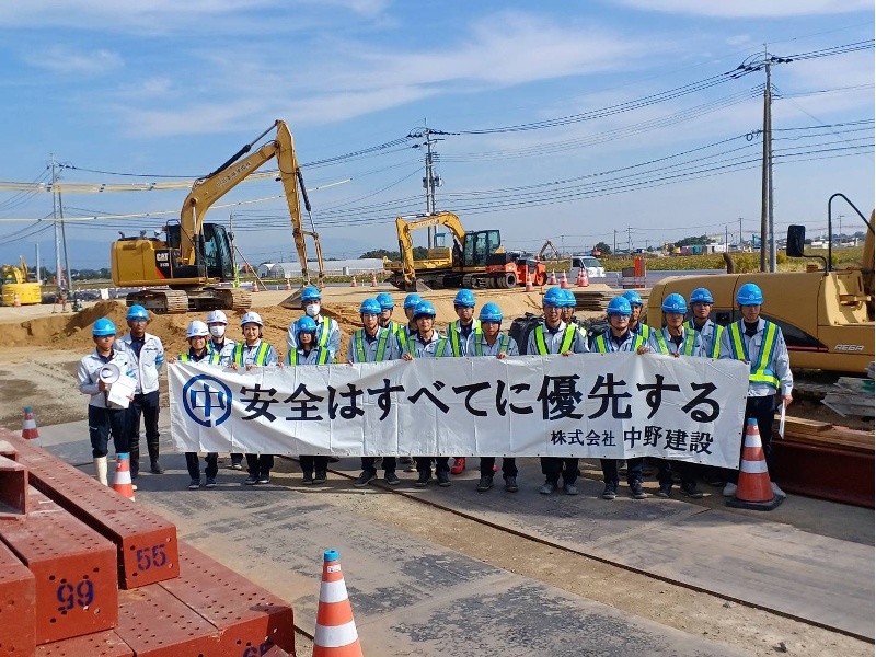 入社２～３年、若手社員現場研修。の画像