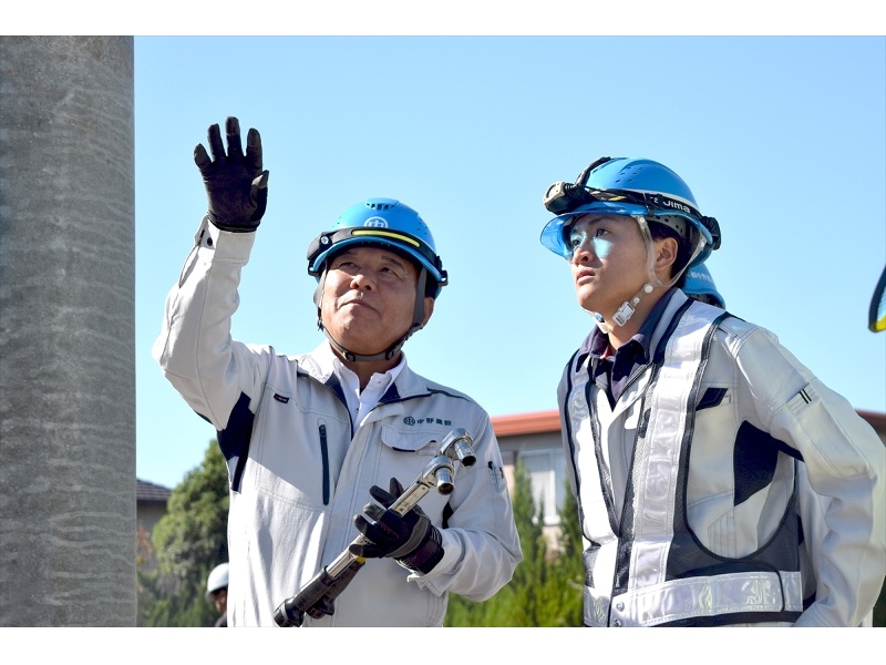 建築現場06 チーム体制で現場担当しますの画像