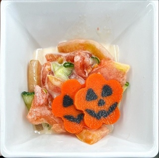 社食にもハッピーハロウィンの画像