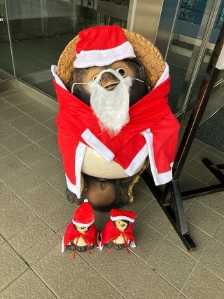 🎄滋賀工場 信楽焼たぬきクリスマスVer🎄の画像