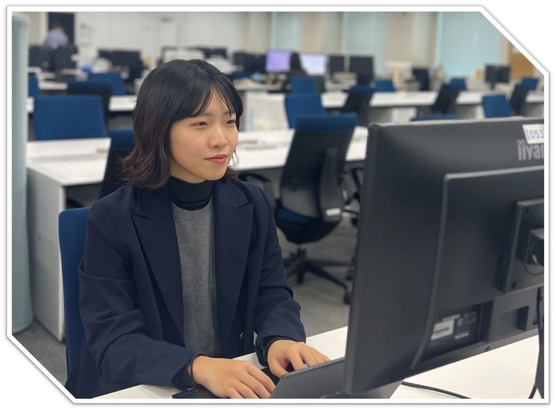 M.R.(第一システム営業部 西日本第一営業グループ 2023年入社)の画像